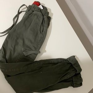 Olive green pants size small